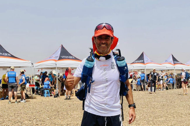 Jorge Zamora finiquita al Marathon Des Sables 2023