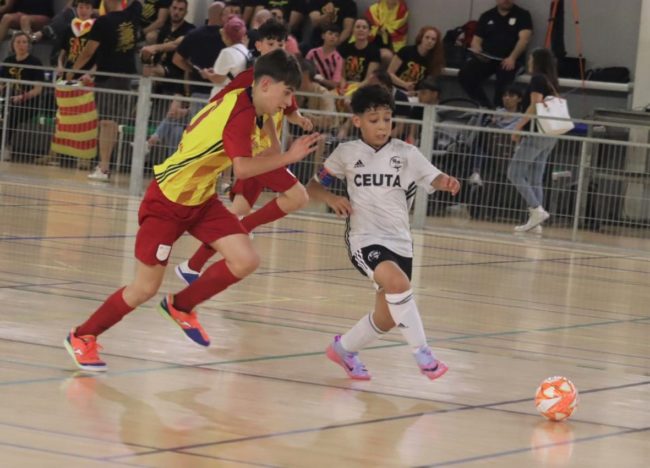Cataluña gana con superioridad ante Ceuta alevín (0-5)