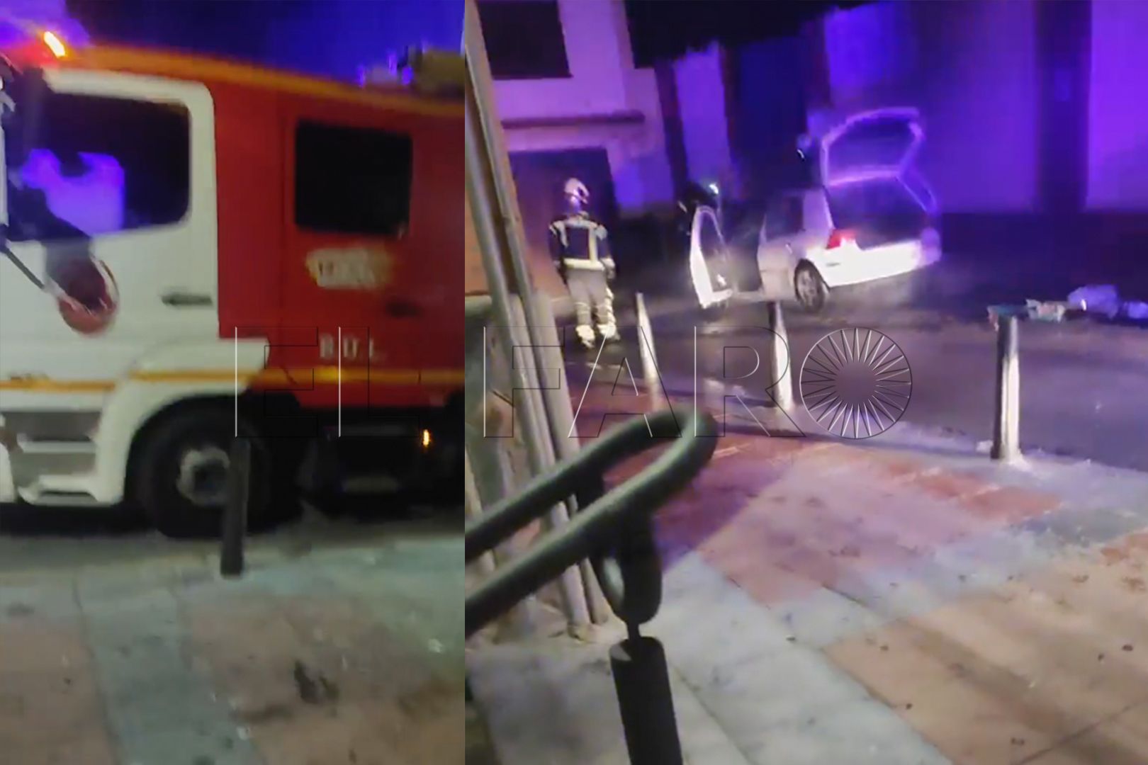 incendio-bomberos-coche-morro