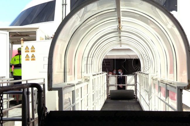 Los trabajos para instalar protección en el tramo de las pasarelas, en breve