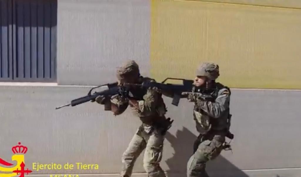 El Regimiento de Ingenieros 7, como un tiro en Cerro Muriano