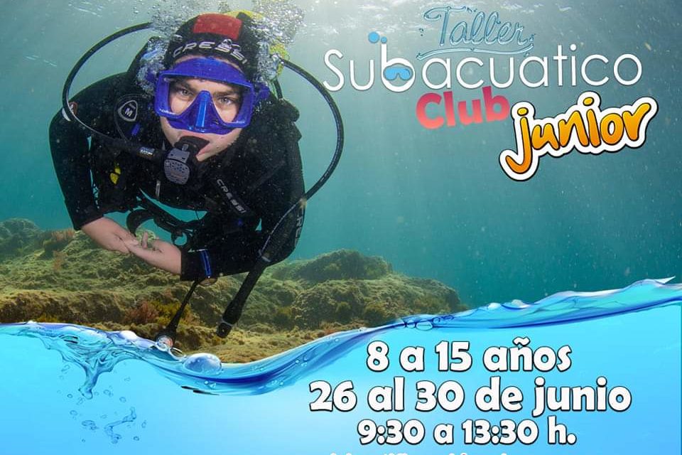 El Centro de Buceo Burbujas organizará un taller subacuático para los más pequeños