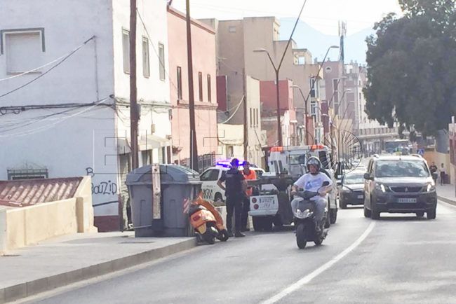 Policontusionado y con traumatismo craneal tras un atropello en Claudio Vázquez