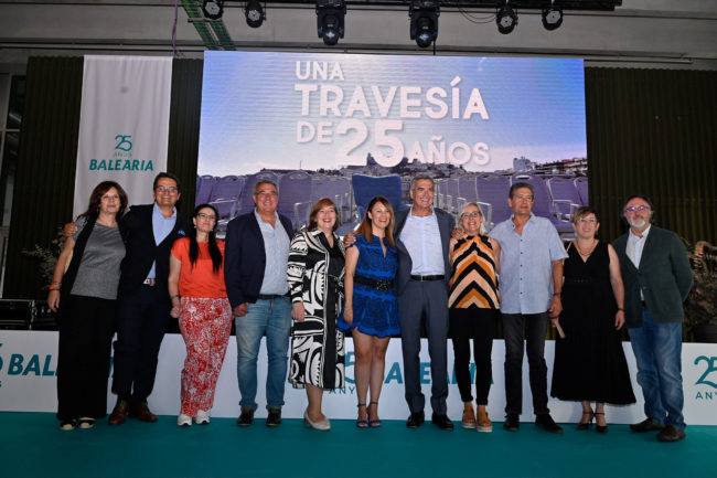 Baleària estrena el documental ‘Una travesía de 25 años’