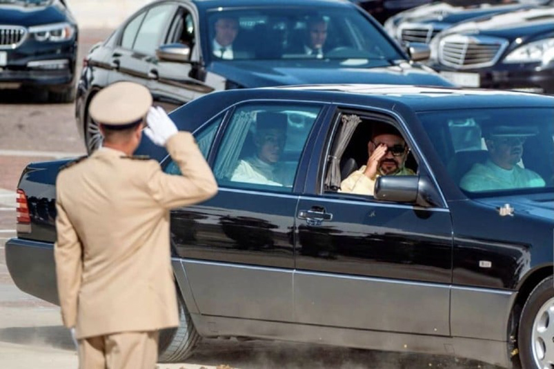El rey Mohamed VI salva a una mujer en Tetuán