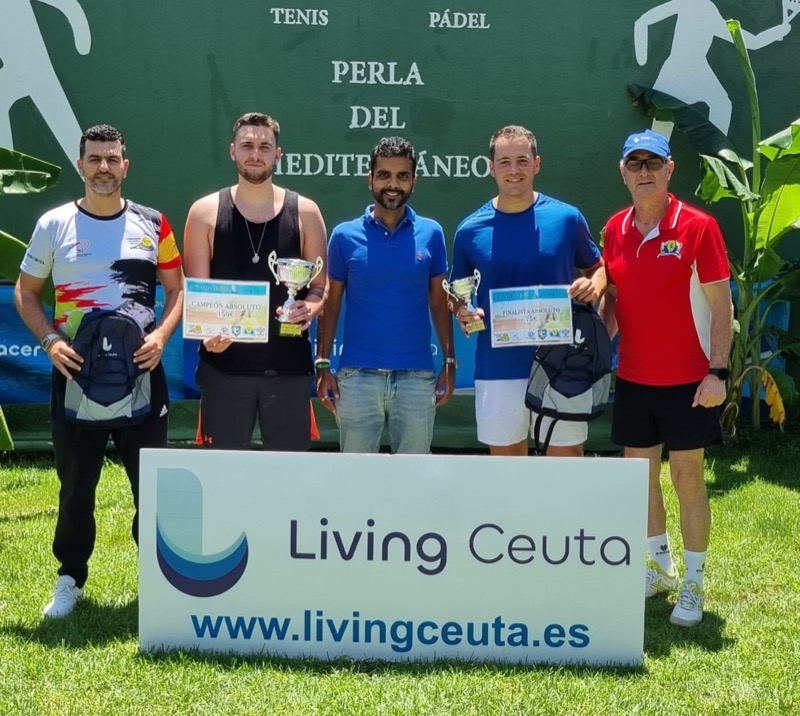La VIII Liga de Tenis ‘Living Ceuta’ llega a su fin con múltiples ganadores