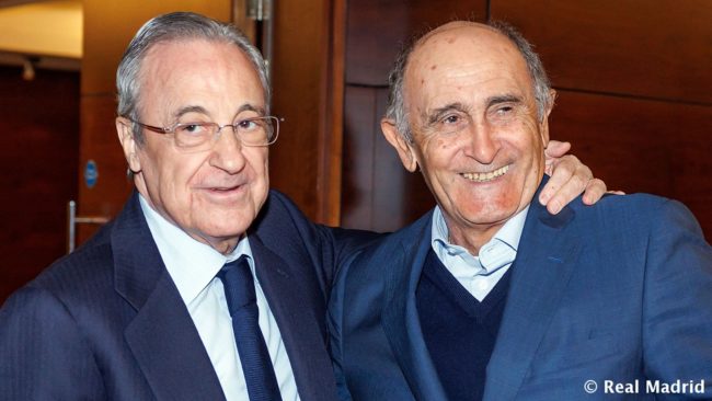 ‘Pirri’ podría ser nombrado presidente de honor del Real Madrid