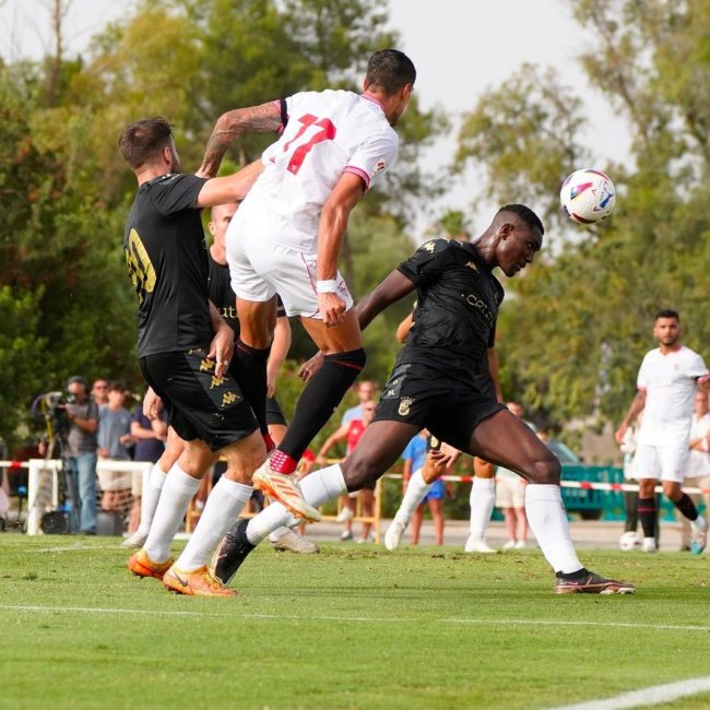 El Ceuta juega bien pero cae ante el Sevilla FC (5-2)