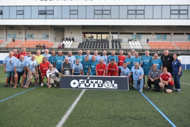 No hay edad para jugar al fútbol