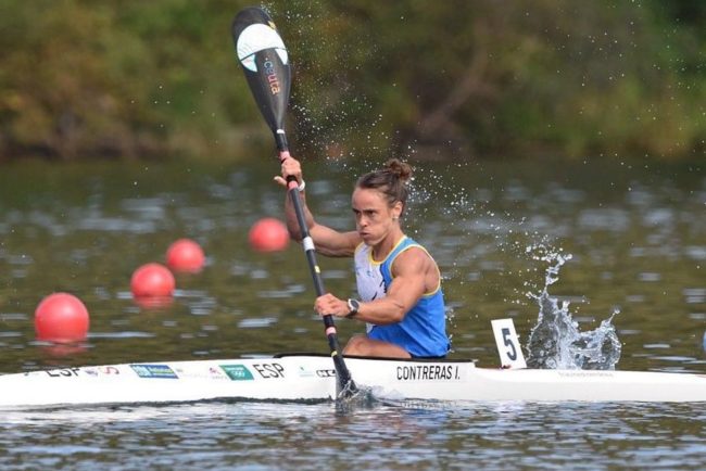 Isa Contreras, medalla de oro en el campeonato de Sprint Olímpico