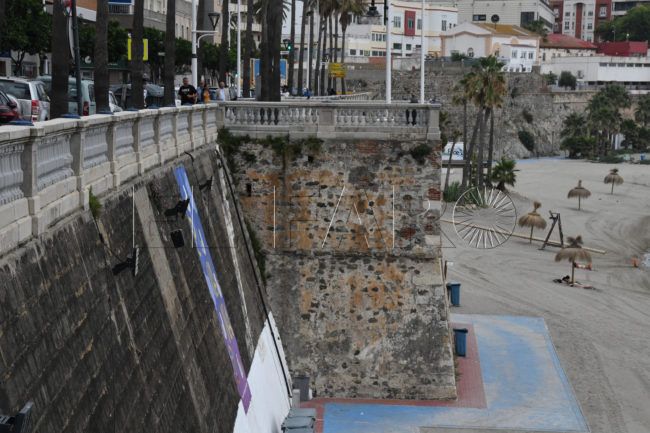 El Faro - Los trabajos en el Torreón de San Miguel, a mediados de septiembre