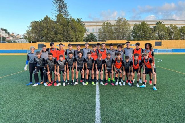Primera toma de contacto de las selecciones Sub-14 y Sub-16 de fútbol