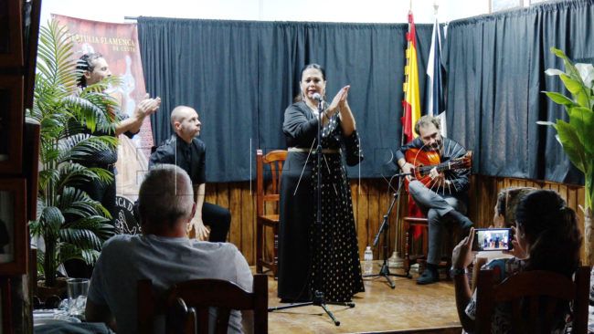 Tamara de Tañé deleita a los ceutíes con el flamenco más puro