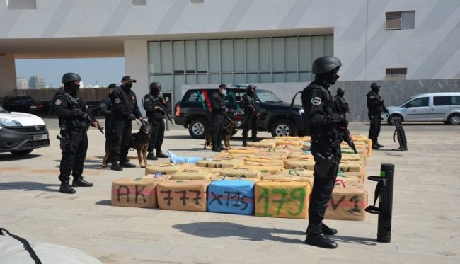 Golpe al narcotráfico: más de tres toneladas de hachís en Larache