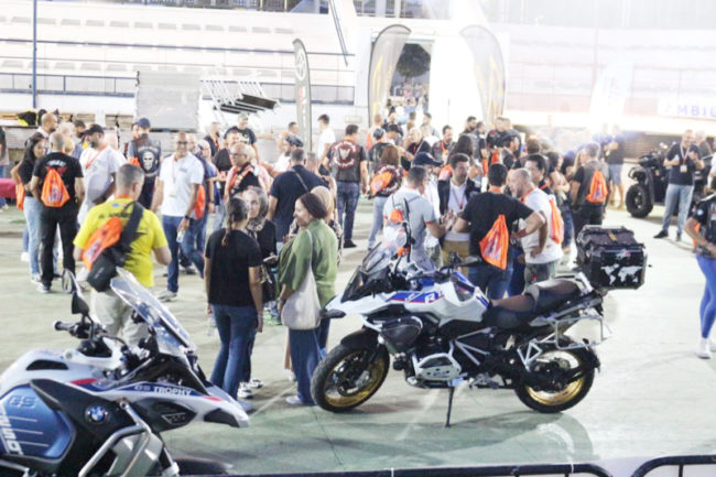 La concentración motera da el pistoletazo de salida con un acto de bienvenida