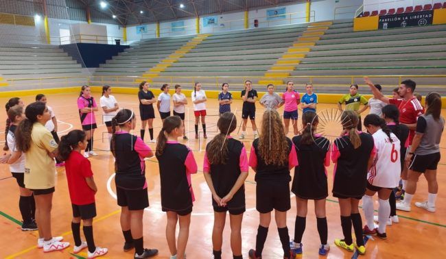Comienzan las jornadas de tecnificación para las jugadoras infantiles