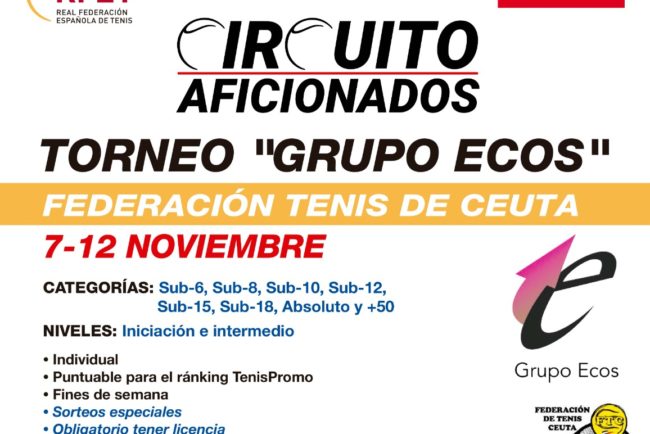 El Faro - Abiertas las inscripciones para el IV torneo Grupo Ecos de tenis