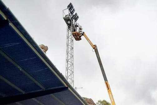 La RFFCE mejora la iluminación en el ‘Benoliel’