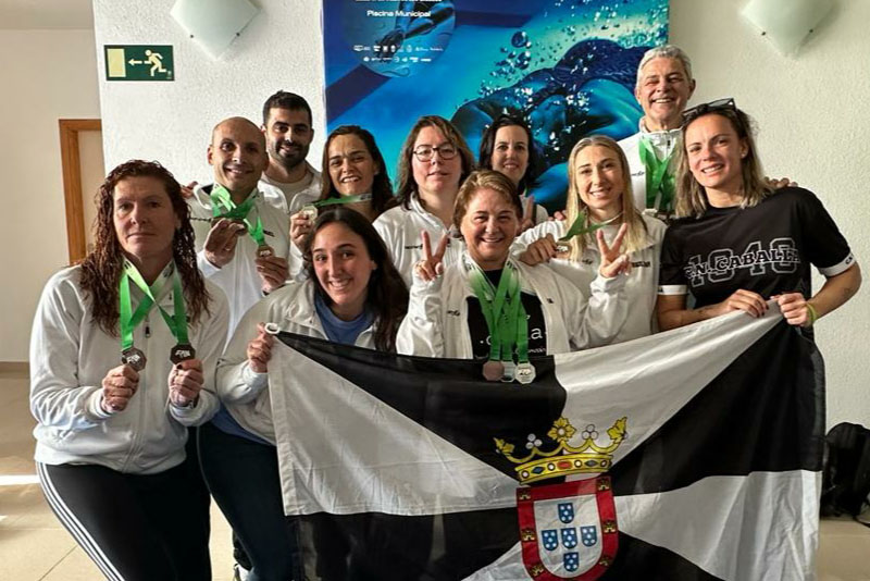 El CN Caballa se alza con 14 medallas en el ‘Andalucía Open Máster de invierno’