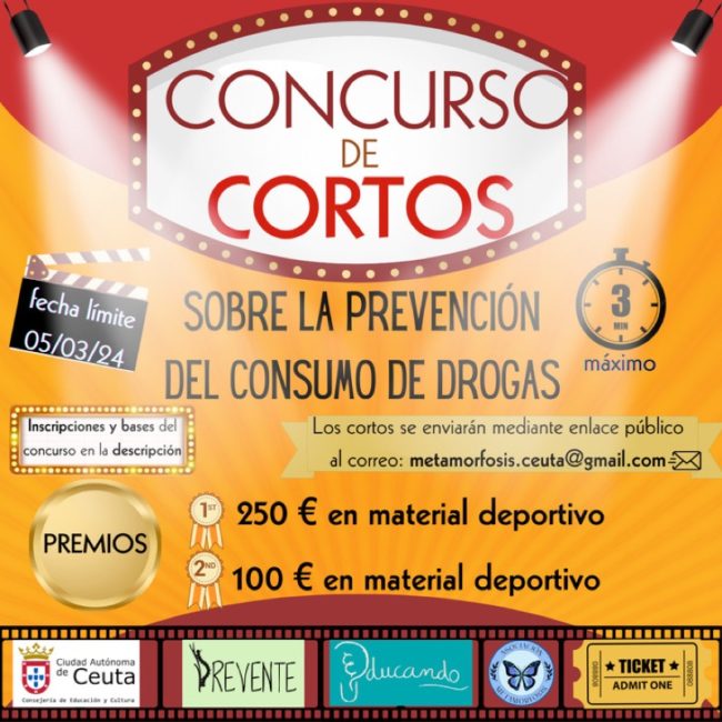 Metamorfosis organiza un concurso de cortos contra las drogas