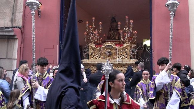 El centro se llenará de luz con la salida penitencial de la Hermandad de las Penas