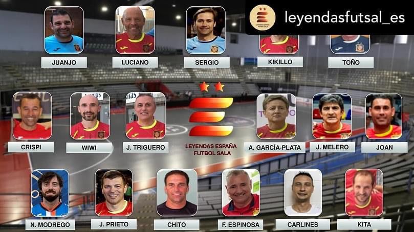 Chito jugará este sábado con la selección española de veteranos