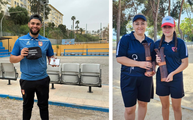 Lolo de la Rubia, Celeste Rovira y Miguel Ortigosa ganan el Individual de petanca