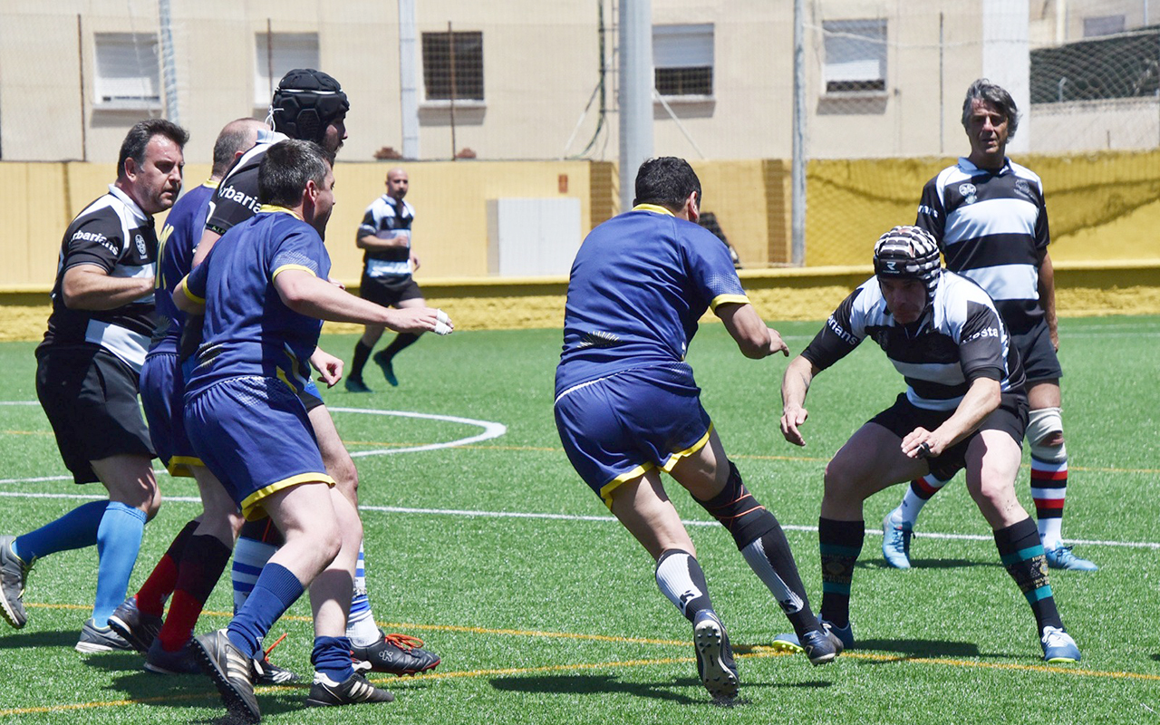 La pista de atletismo acogerá un torneo de rugby este sábado