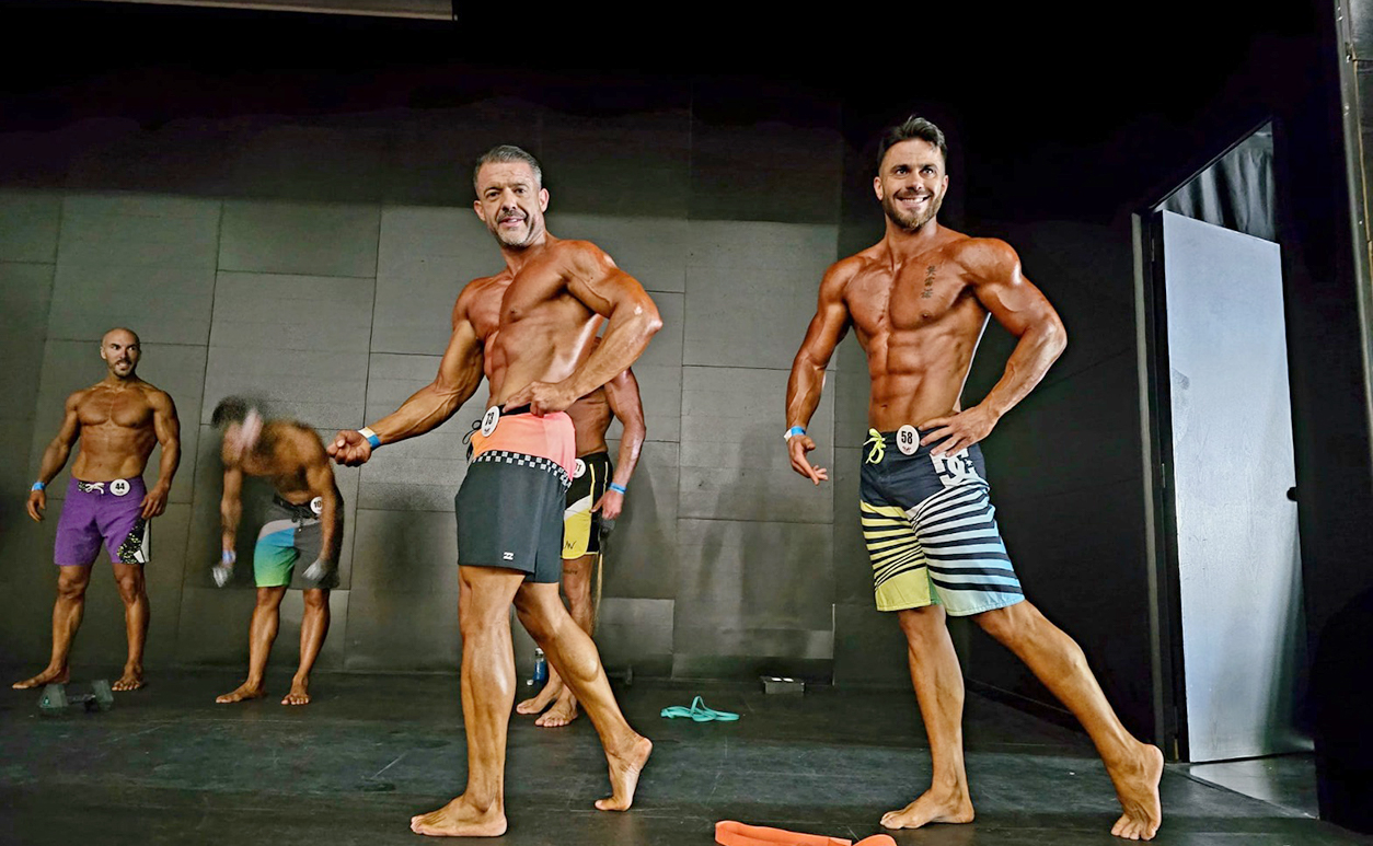 Dos medallas de oro en el campeonato de culturismo y fitness de Marbella