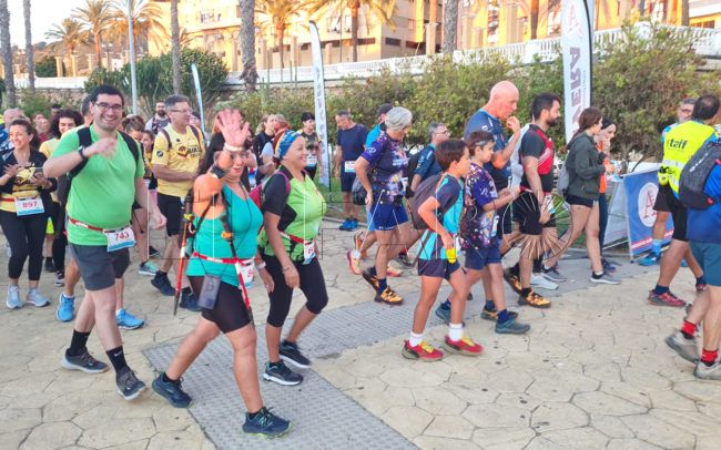 La ‘Marcha Nocturna’ más familiar y con una gran participación