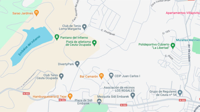 El Faro - «Ceuta Ocupada»: Google Maps y sus recurrentes «errores»