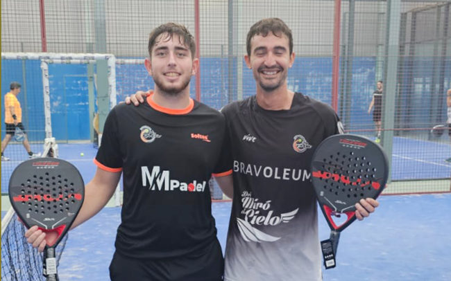 Lucho Atencia y Pablo Martínez campeones del II torneo de pádel