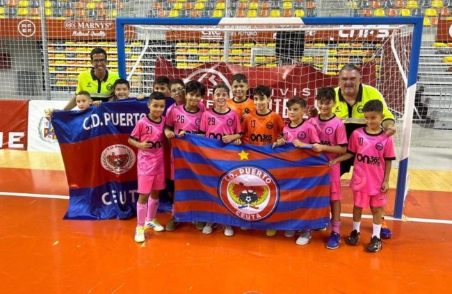 El Puerto Atlético juega la fase final del Nacional de Clubes benjamín