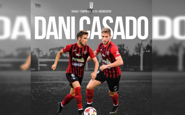 El Ceuta B anuncia la llegada del mediocentro Dani Casado