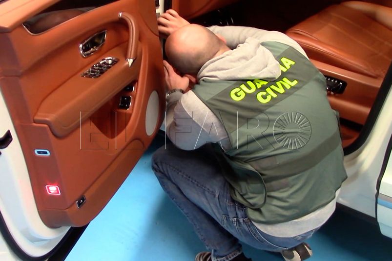 A prisión por tráfico de hachís: intentaron burlar los controles