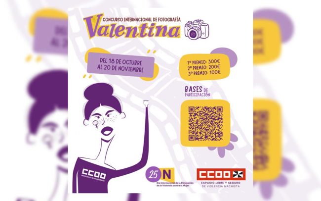 El V Concurso Internacional Fotográfico Valentina: 600 euros en premios