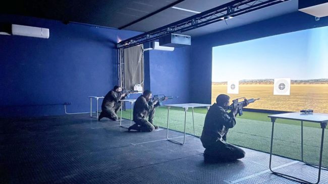 Ramix-30: instrucción con armas portátiles del Grupo de Artillería Antiaérea