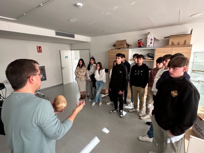Alumnos del IES Siete Colinas, de visita en el DaSCI en Granada
