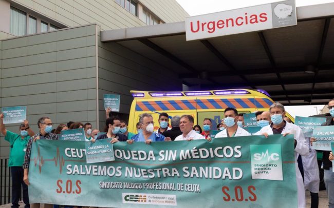 Los médicos contra el Estatuto Marco: «Una amenaza directa al sistema sanitario de Ceuta»