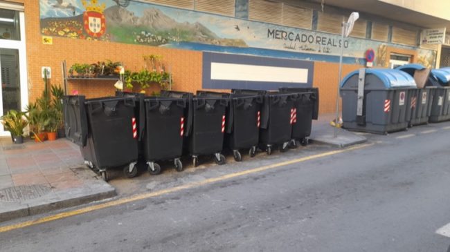 Contenedores nuevos para los mercados de Real 90, Central, San José y Mixto