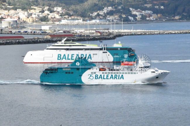 Baleària presenta en Ceuta su nuevo fast ferry Margarita Salas