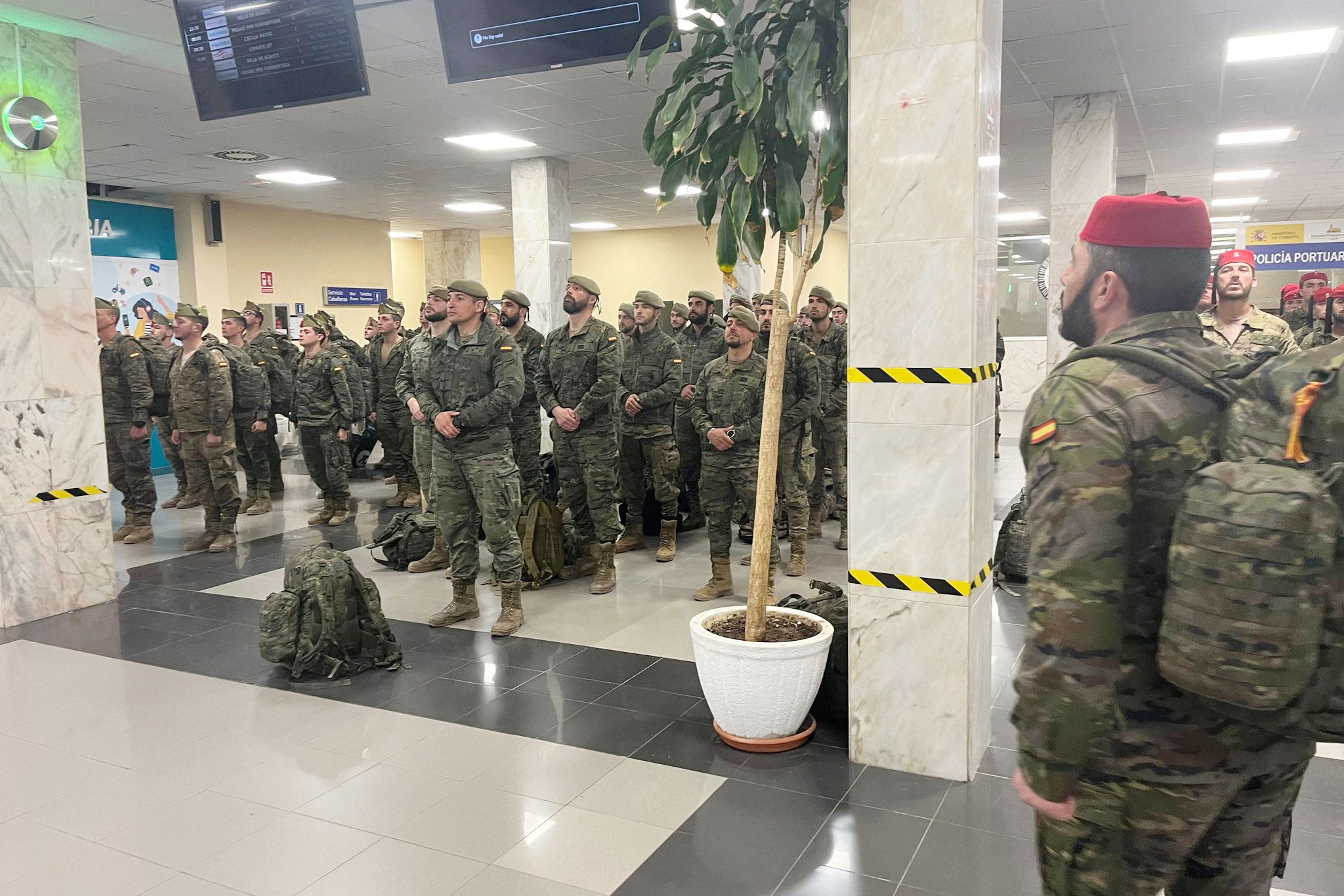 Regulares concluye con éxito el ejercicio Kudia Tahar en el centro de adiestramiento de Chinchilla