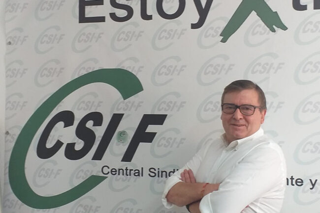 El Faro - Julio César Díez, presidente de la sección de Justicia de CSIF