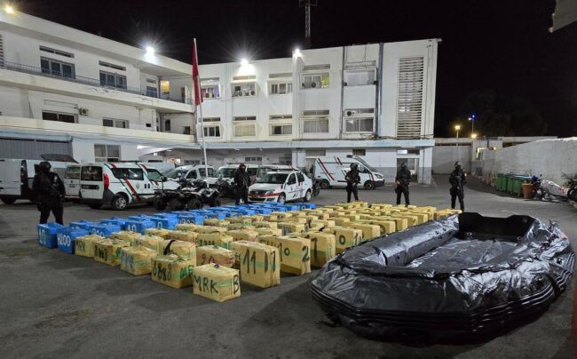 Decomisadas más de 4 toneladas de hachís en Agadir