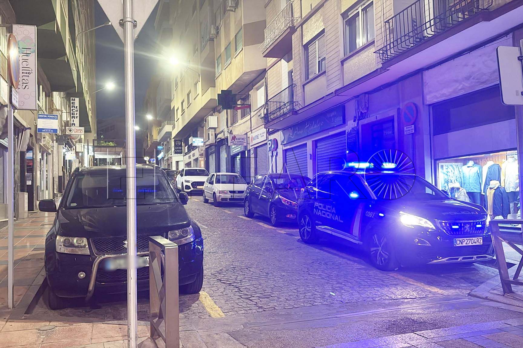 policia-nacional-reyerta-calle-beatriz-silva