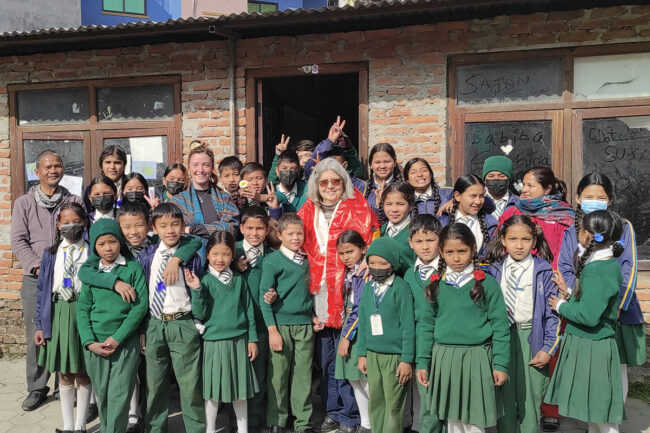 Un colegio en Nepal