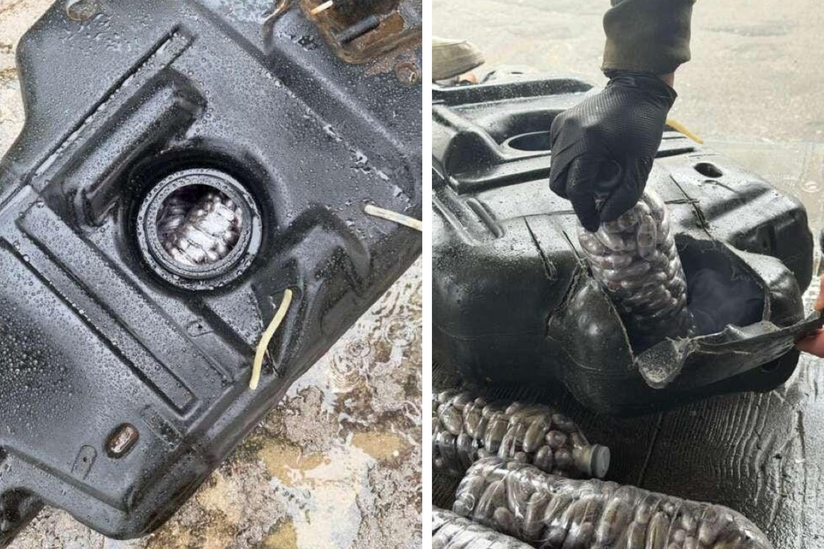 Detenido en la frontera con 30 kilos de hachís en el depósito de combustible