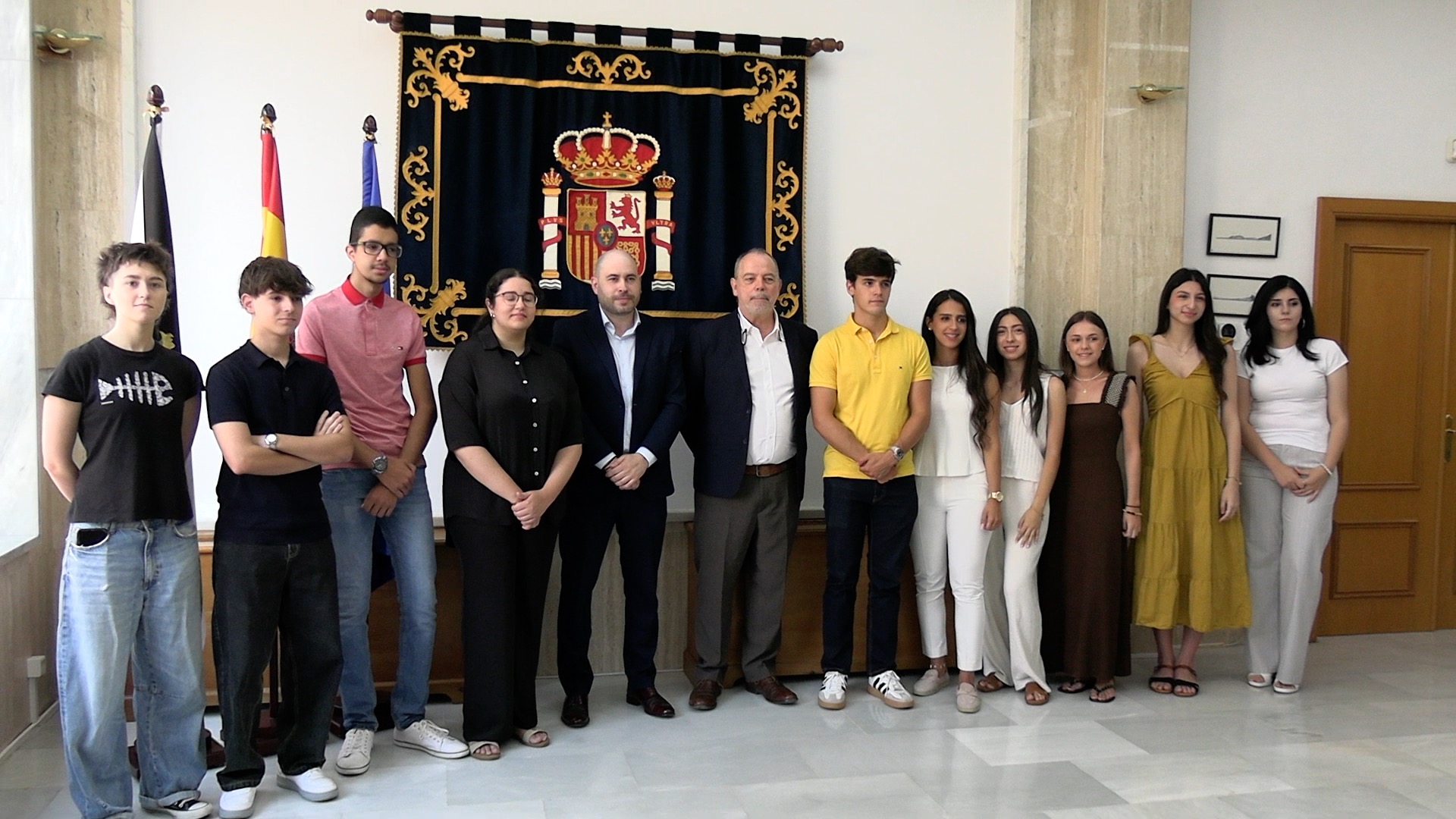 Delegación del Gobierno reconoce a los alumnos con las mejores notas de la selectividad