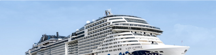 El MSC World Europa navegando por el Mediterráneo. La evolución del sector ha convertido la travesía en parte esencial del viaje / Foto: MSC Cruceros