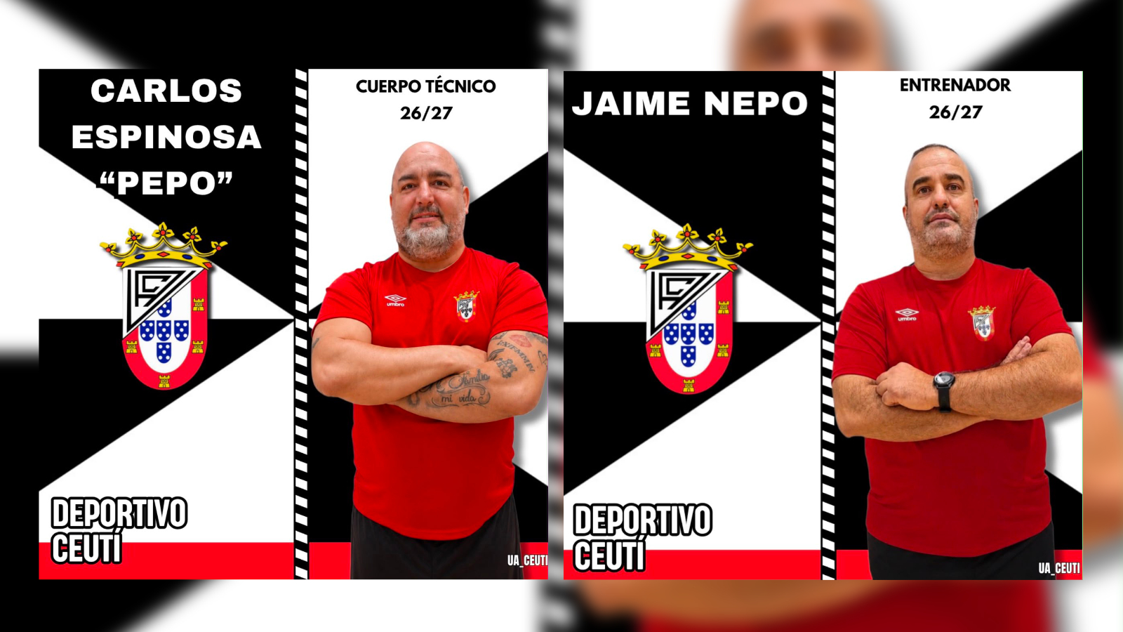 Deportivo UA Ceutí: Nepo y Pepo, renovados